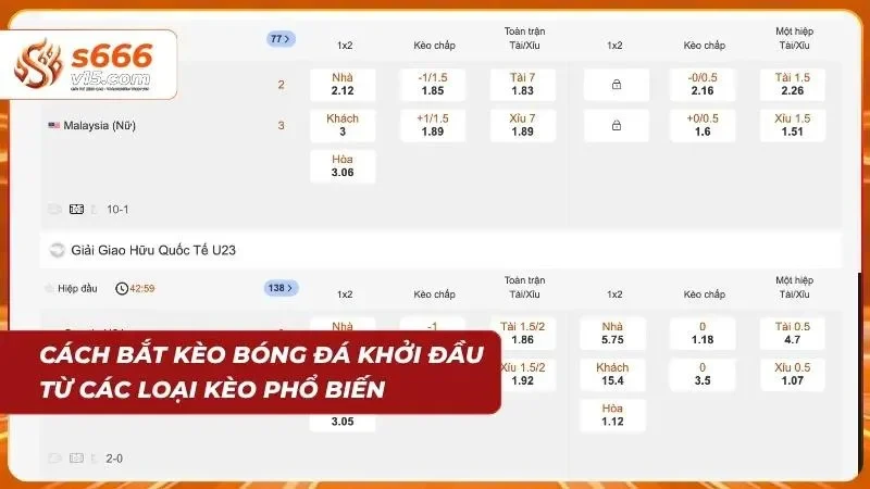 Sự đa dạng trong hình thức cược giúp cược thủ có thêm nhiều lựa chọn